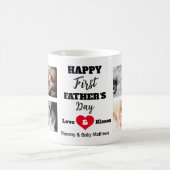 Happy First Vaderdag | Fotocollage Koffiemok (Center)