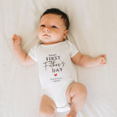 Happy First Vaderdag' Keepsake Romper