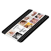 Happy First Vaderdag New Dad 8 Photo Collage Magneet (Linkerzijde)