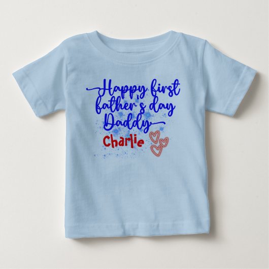 Happy First Vaderdag Papa | (Voorkant)