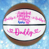 Happy First Vaderdag Papa | Basketbal