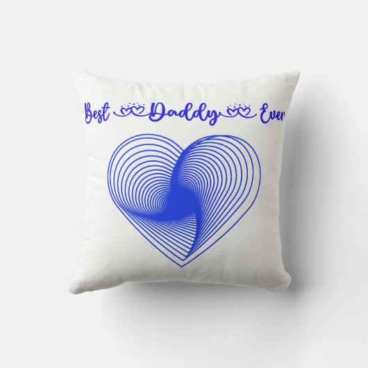 Happy First Vaderdag Papa | Kussen (Achterkant)