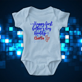 Happy First Vaderdag Papa | Romper