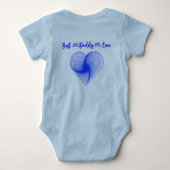 Happy First Vaderdag Papa | Romper (Achterkant)