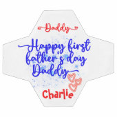 Happy First Vaderdag Papa | Voetbal (Enkel)