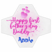 Happy First Vaderdag Papa | Voetbal (Enkel)