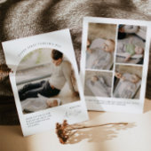 Happy First Vaderdag Photo Card Modern Kaart