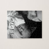 Happy First Vaderdag Photo Dad Gift Legpuzzel (Horizontaal)