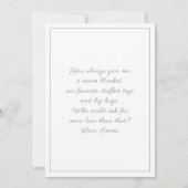 Happy First Vaderdag van Baby (Achterkant)