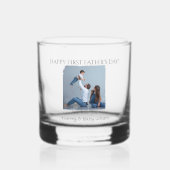 Happy First Vaderdag van mama en Baby | Whisky Glas (Voorkant)