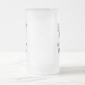 Happy First Vaderdag woordkunst Matglas Bierpul (Center)