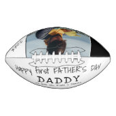 Happy first Vader's Day Papa Foto van papa American Football (Voorkant)
