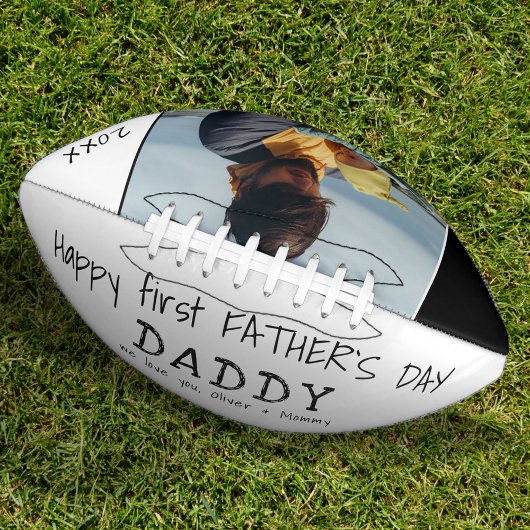 Happy first Vader's Day Papa Foto van papa American Football