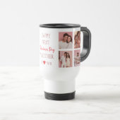 Happy First Valentine's Day Custom Travel Mug  Reisbeker (Voorkant rechts)