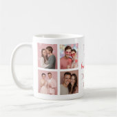 Happy First Valentine's Day Mug | Couple Photos Koffiemok (Links)