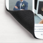 Happy First Wedding Anniversary 3 Photos Collage Muismat (Hoek)