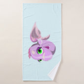 Happy Fish Funny Badhanddoek - (Badhanddoek)