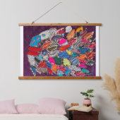 Happy Fish Hangend Wandkleed (Slaapkamer)