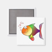 Happy Fish Magneet (Voorkant / Achterkant)