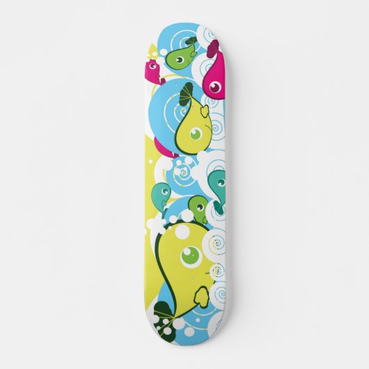 Happy Fish Skateboard (Voorkant)