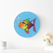 Happy Fish Small Numbers Grote Klok (Huis)