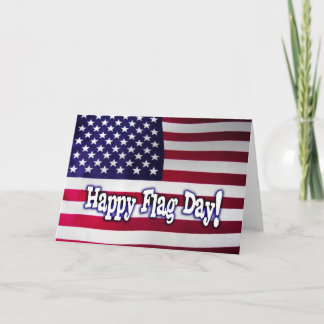 Happy Flag Day - Amerikaanse vlag Kaart