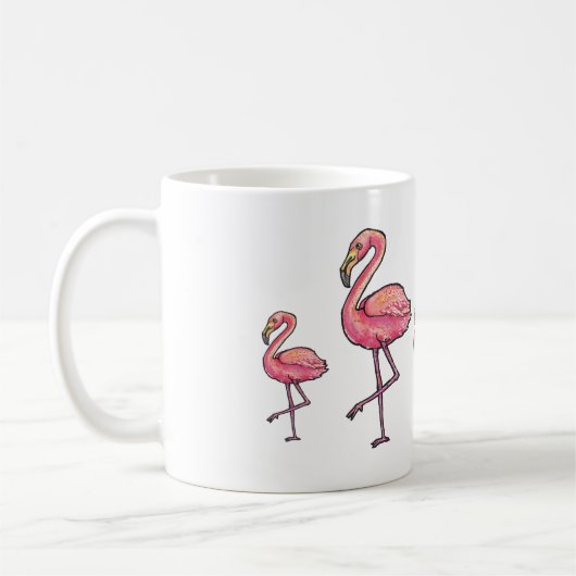 Happy Flamingo Koffiemok (Links)