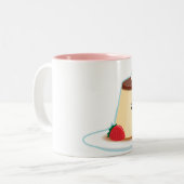 Happy Flan Tweekleurige Koffiemok (Voorkant links)