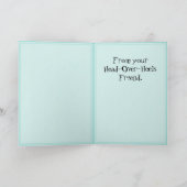 Happy Flippin' Birthday (Kaart) Kaart (Binnen)