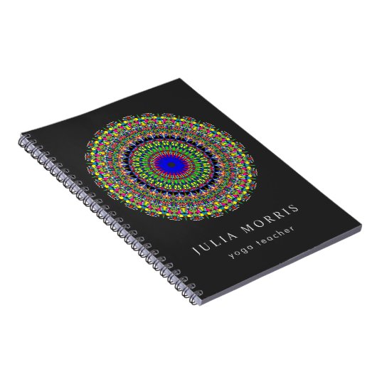 Happy Floral Mandala Notitieboek (Rechterzijde)