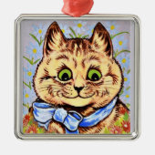 Happy Flower Cat door Louis Wain ornament (Voorkant)