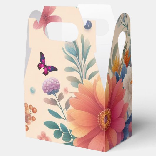 Happy Flower Favoriete Box Bedankdoosjes (Geopend)