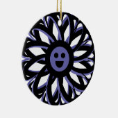 Happy Flower Friendship Ornament - blauw (Rechts)