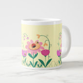 Happy Flower Grote Koffiekop (Voorkant rechts)