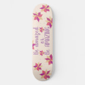 Happy flower Skateboard (Voorkant)