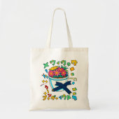Happy Flower Tote Bag (Voorkant)