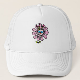Happy Flower Trucker Pet