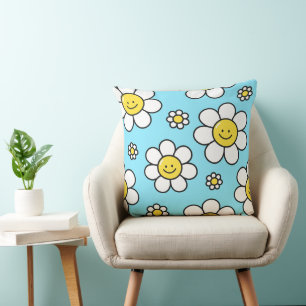 Happy Flowers 20x20 Worpillow Kussen