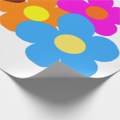 Happy Flowers Cadeaupapier (Hoek)