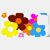 Happy Flowers Case-Mate iPhone Case (Achterkant (horizontaal))