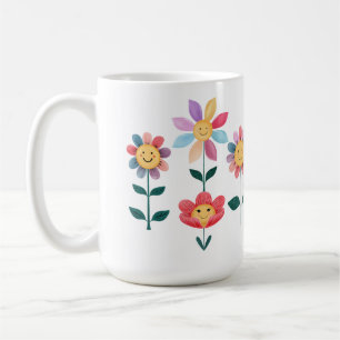 Happy Flowers Koffiemok