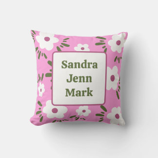 Happy Flowers Kussen