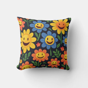 Happy Flowers Kussen