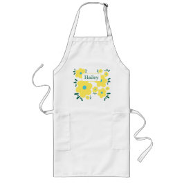 Happy Flowers Lang Schort