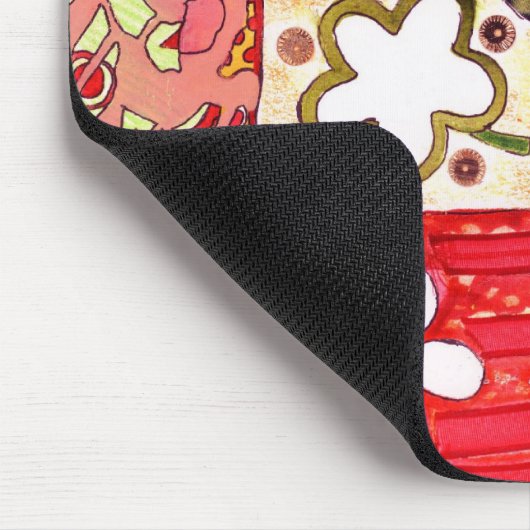 Happy Flowers Mousepad Muismat (Hoek)