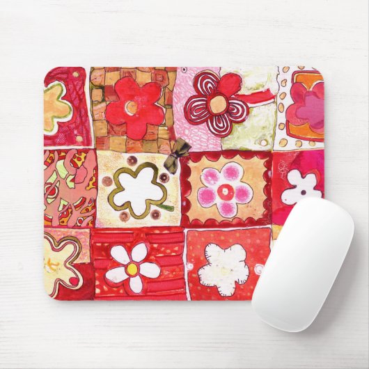 Happy Flowers Mousepad Muismat (Met muis)