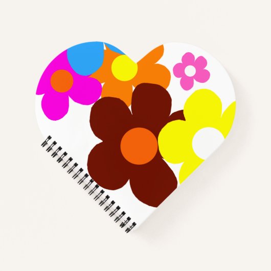 Happy Flowers Notitieboek (Voorkant)