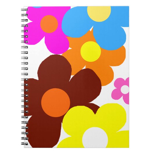 Happy Flowers Notitieboek (Voorkant)