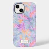 Happy Flowers Pastels Case-Mate iPhone Case (Achterkant)