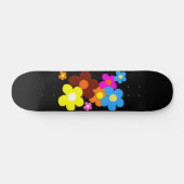 Happy Flowers Persoonlijk Skateboard (Horizontaal)